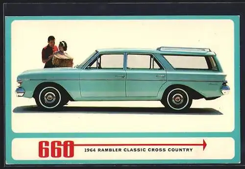 AK Auto 1964 Rambler Classic Cross Country 660, Reklame