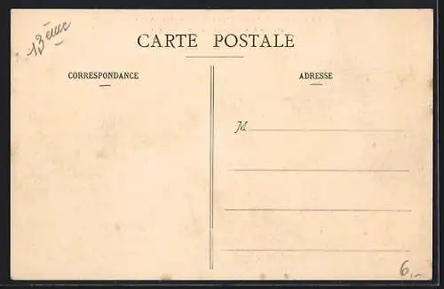 AK Paris, La Crue de la Seine Janvier-Février 1910, La Rue du Loiret inondée