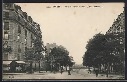 AK Paris, Avenue Soeur Rosalie