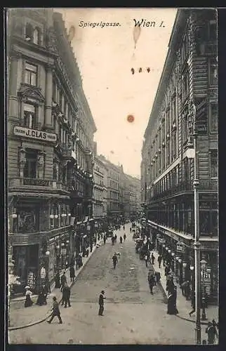 AK Wien, Schneider J. Clas in der Spiegelgasse