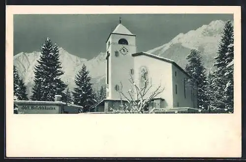 AK Innsbruck, Wallfahrtskirche zur hl. Theresia vom Kinde Jesu auf der Hungerburg