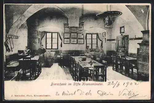 AK Kremsmünster, Restaurant im Stift