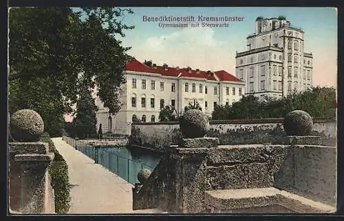 AK Kremsmünster, Gymnasium mit Sternwarte