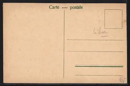 AK Beyrouth, La Neige le 11 Février 1920