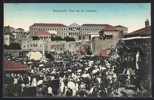 AK Beyrouth, Vue de la caserne