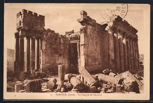 AK Baalbek, Le Temple de Bacchus