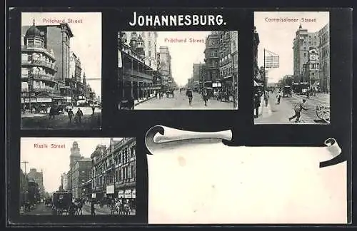 AK Johannesburg, Pritchard Street, Commissioner Street, Rissik Street