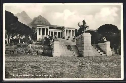 AK Cape Town, Groote Schuur, Rhodes Memorial