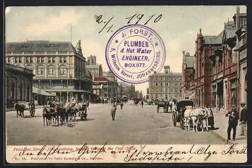 AK Johannesburg, President Street, looking towards the Post Office