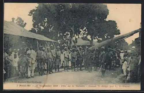 AK Nossi-Bé, Fête de la Victoire 1919