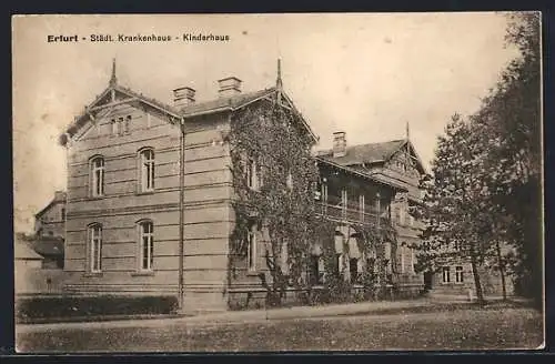 AK Erfurt, Städtisches Krankenhaus, Kinderhaus