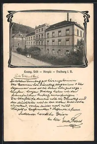 AK Freiburg i. B., Evang. Stift, Hospiz