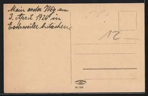 AK Eschweiler, Partie in der Bahnhofstrasse