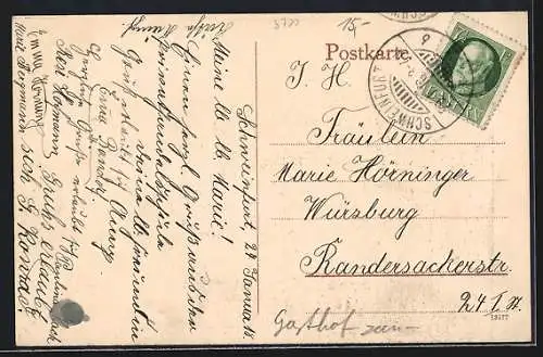 AK Schweinfurt a. M., Saalbau