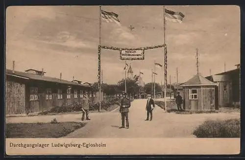 AK Ludwigsburg-Eglosheim, Durchgangslager