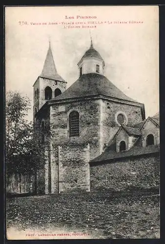 AK Vilach cerca Viella /Valle de Aran, La Iglesia Romana