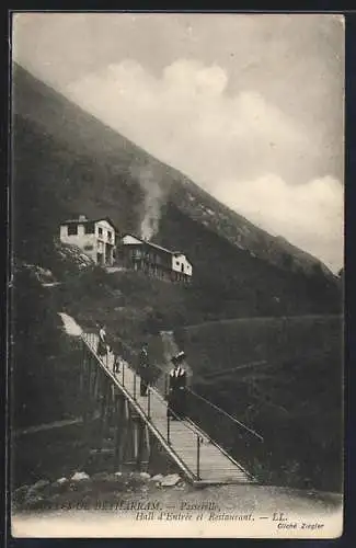 AK Grottes de Bétharram, Passerelle, Hall d`Entrée et Restaurant