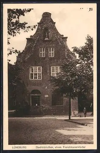 AK Lüneburg, Stadtbibliothek ehem. Franziskanerkloster