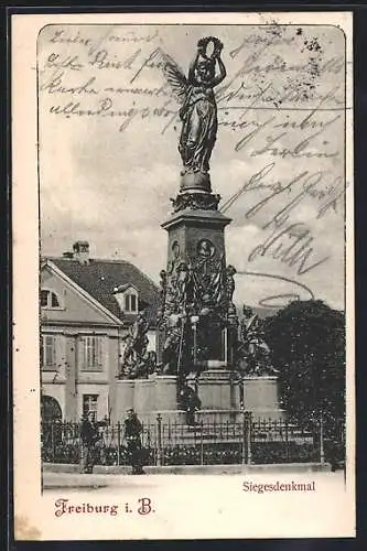 AK Freiburg i. B., Siegesdenkmal