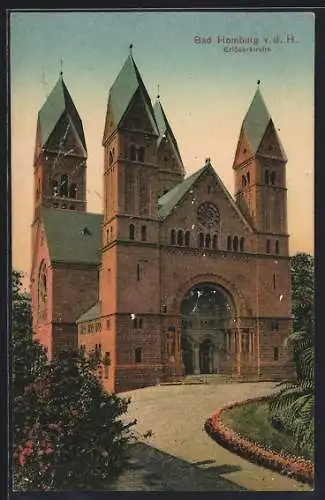 AK Bad Homburg v. d. H., Erlöserkirche