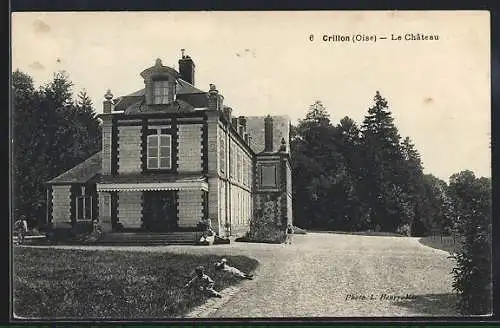 AK Crillon /Oise, Le Château