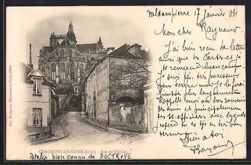 AK Chaumont-en-Vexin, Rue de l`Eglise