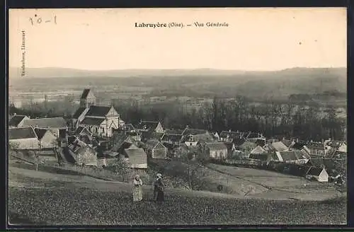 AK Labruyère /Oise, Vue Générale