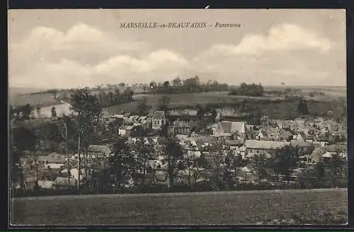 AK Marseille-en-Beauvaisis, Panorama