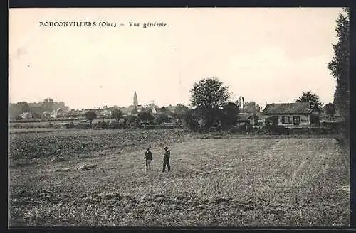 AK Bouconvillers /Oise, Vue générale