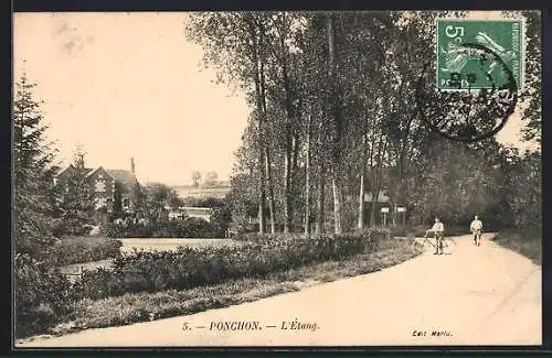 AK Ponchon, Personnes au l`Etang