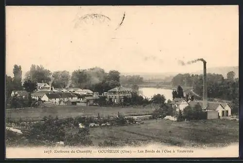 AK Gouvieux /Oise, Les Bords de l`Oise à Toutevoie