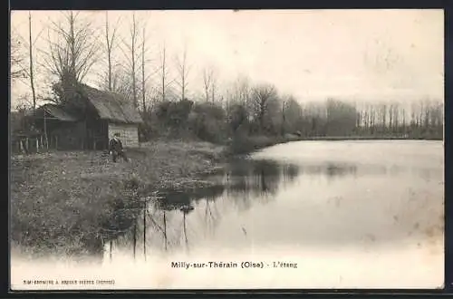 AK Milly-sur-Thérain, L`Étang