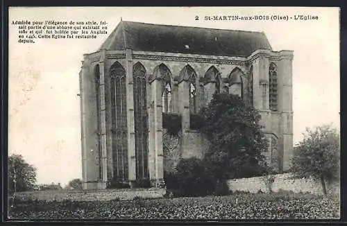 AK St-Martin-aux-Bois, L`Eglise