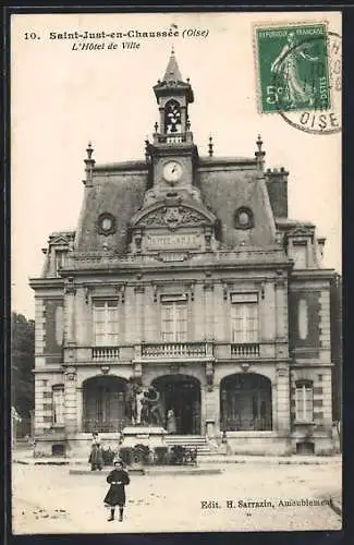 AK Saint-Just-en-Chaussée, L`Hôtel de Ville