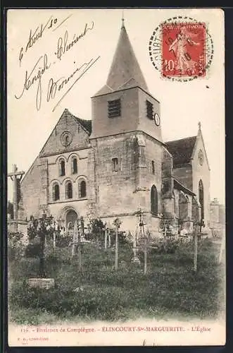 AK Élincourt-Ste-Marguerite, L`Église