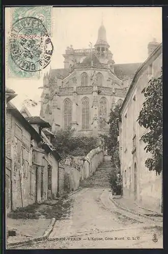 AK Chaumont-en-Vexin, L`Église