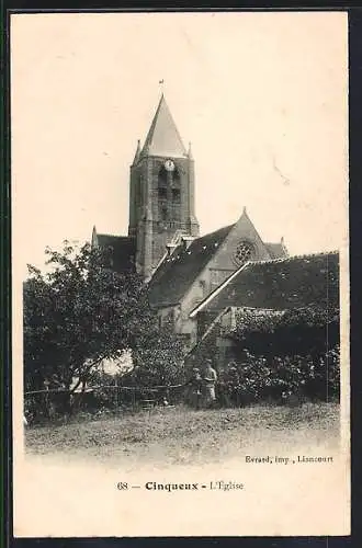 AK Cinqueux, L`Église