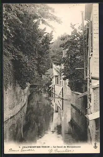 AK Chaumont-en-Vexin, Le Canal de Marquemont