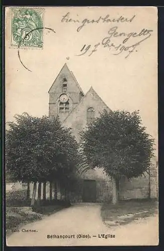 AK Béthancourt /Oise, L`Eglise