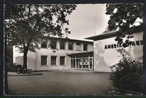 AK Hof /Saale, Amerika-Haus