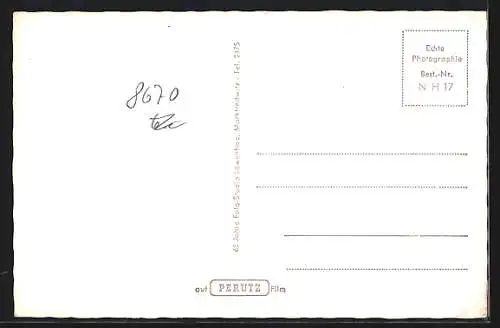 AK Hof / Saale, Strassenmotiv