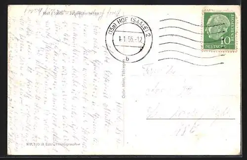 AK Hof /Saale, Jugendherberge