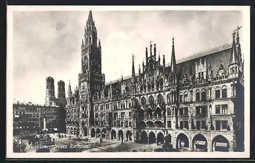 AK München, Ausstellung Das Bayerische Handerk 1927, Neues Rathaus