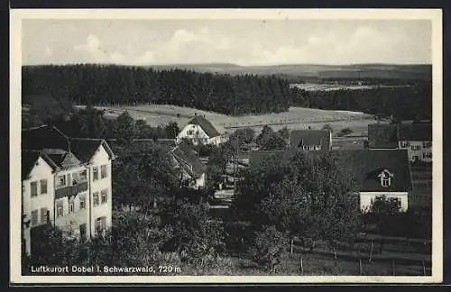 AK Dobel i. Schwarzwald, Ortspartie