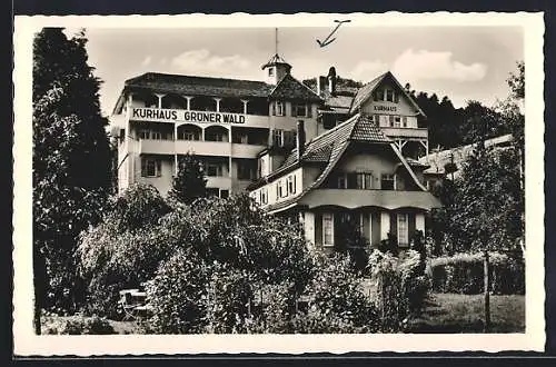 AK Herrenalb /Schwarzwald, Kurhaus und Sanatorium Grüner Wald