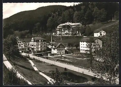 AK Bad Rippoldsau i. Schwarzwald, Hotelanlagen im Grünen