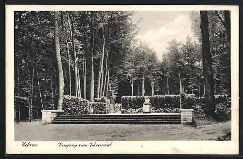 AK Uelzen, Stadtforst-Ehrenmal