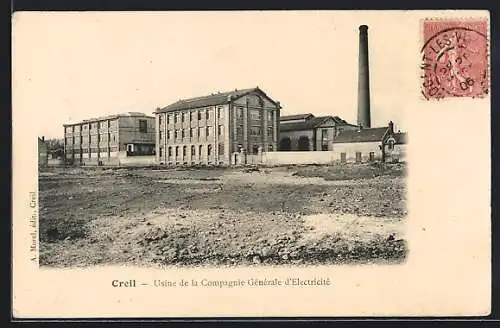 AK Creil, Usine de la Compagnie Générale d`Electricite