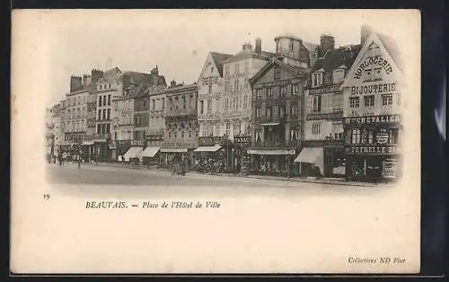 AK Beauvais, Place de l`Hôtel de Ville