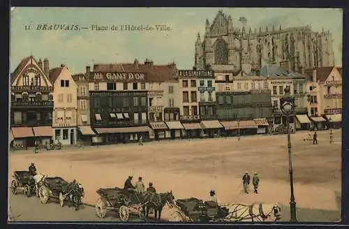 AK Beauvais, Place de l`Hôtel-de-Ville